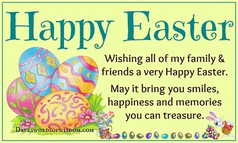 happy easter family and friends